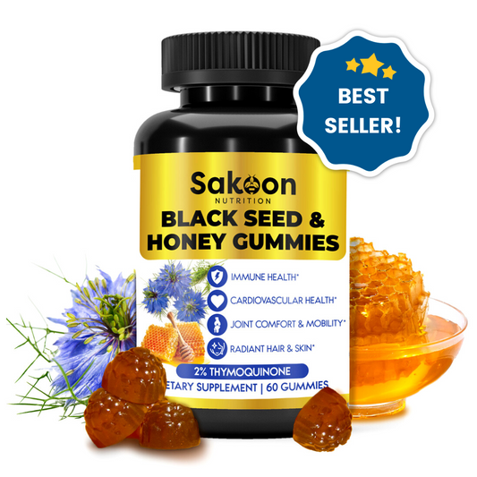 Black seed oil gummies with honey 