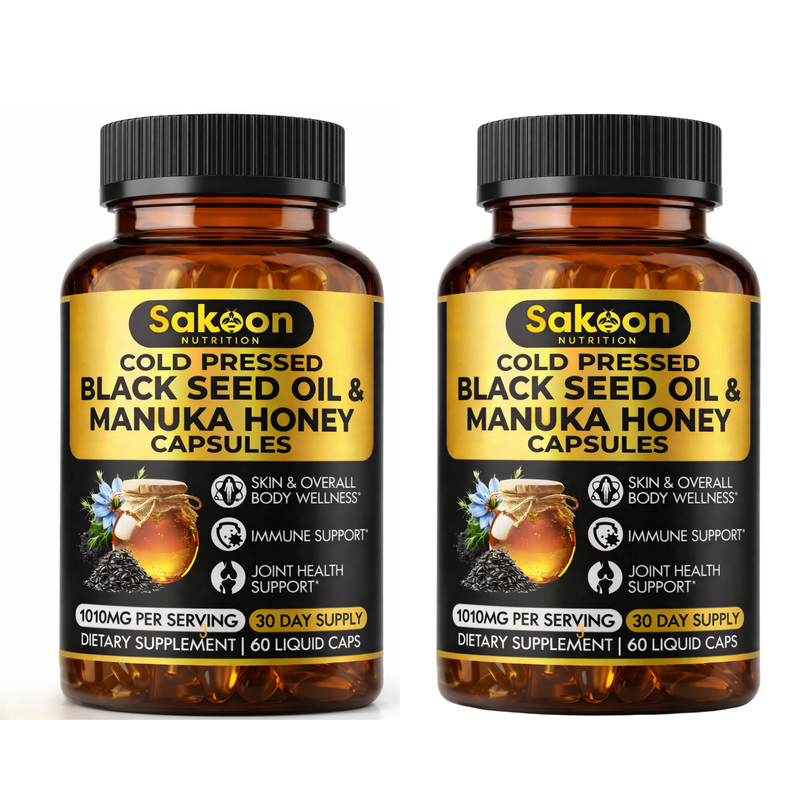 Black Seed Oil & Manuka Honey Capsules
