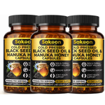 Black Seed Oil & Manuka Honey Capsules