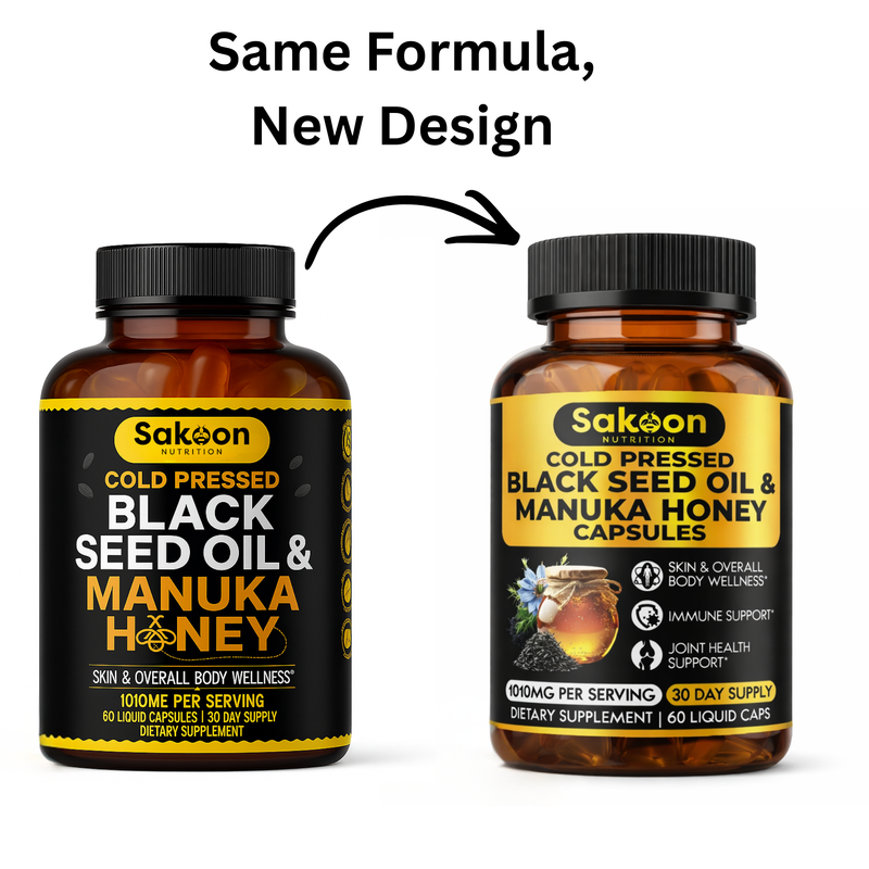 Black Seed Oil & Manuka Honey Capsules
