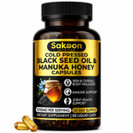 Black Seed Oil & Manuka Honey Capsules