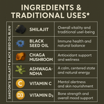 Himalayan Shilajit Gummies with Black Seed Oil