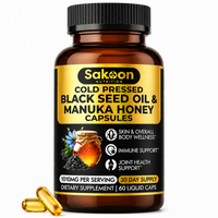 Black Seed Oil & Manuka Honey Capsules
