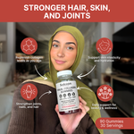 Collagen Peptides Gummies – Types I, II & III