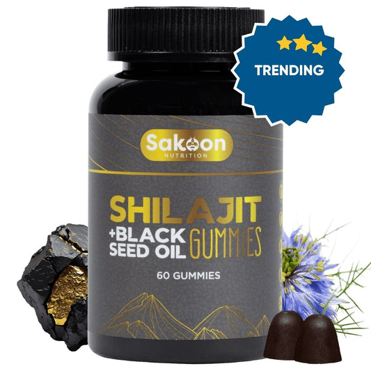 Pure Shilajit & Black Seed Oil Gummies