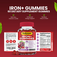 Sugar-Free Iron Gummies