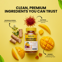 Sugar-Free Saffron Mood Gummies