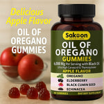 Oil Of Oregano, Black Seed Oil ,Elderberry & Echinacea Gummies