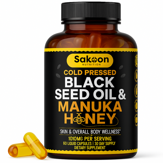 Black Seed Oil & Manuka Honey Capsules