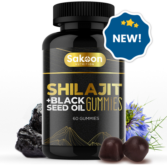 Pure Shilajit & Black Seed Oil Gummies