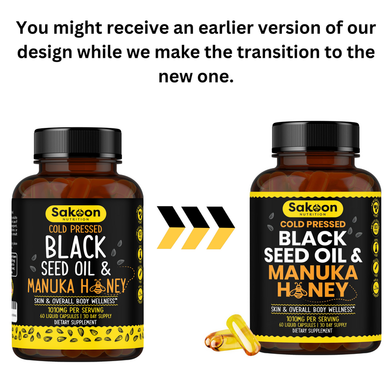 Black Seed Oil & Manuka Honey Capsules