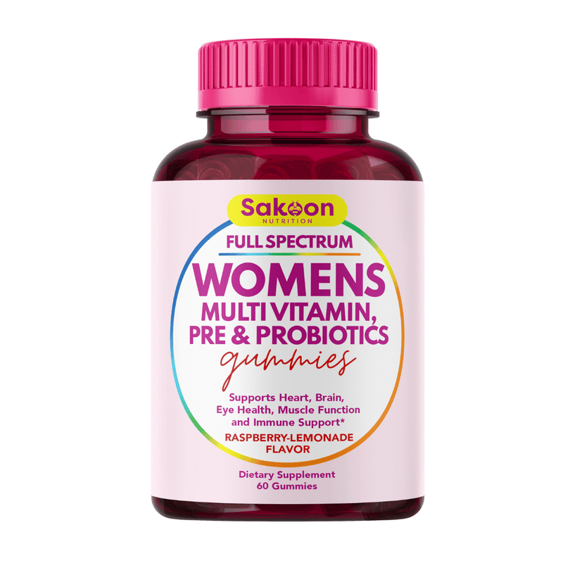 Womens Full Spectrum Multivitamin with Pre+Probiotics Gummy