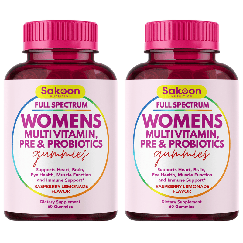 Womens Full Spectrum Multivitamin with Pre+Probiotics Gummy