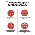 Collagen Peptides Gummies – Types I, II & III