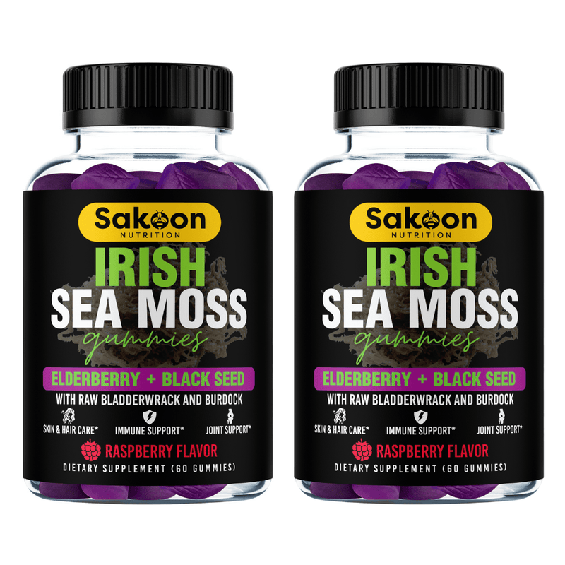 Sea Moss Gummies With Elderberry & Black Seed Oil