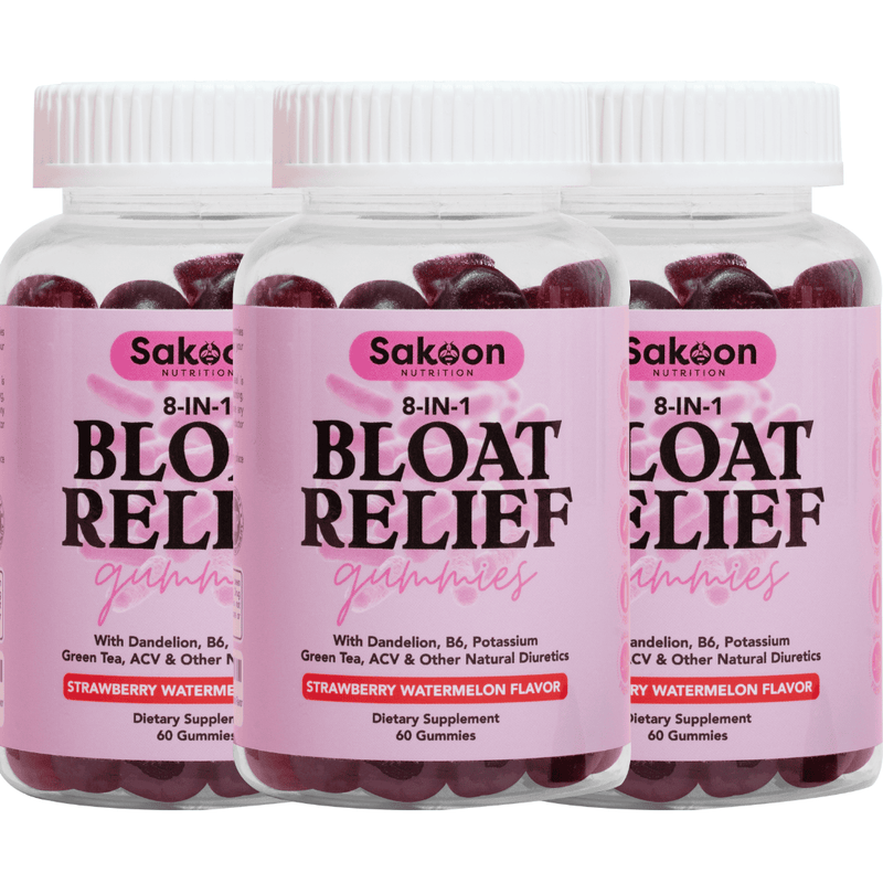 Bloating Relief Gummies - Green Tea, ACV, Dandelion, & More