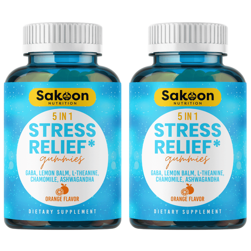 6 in 1 Stress Relief Gummies