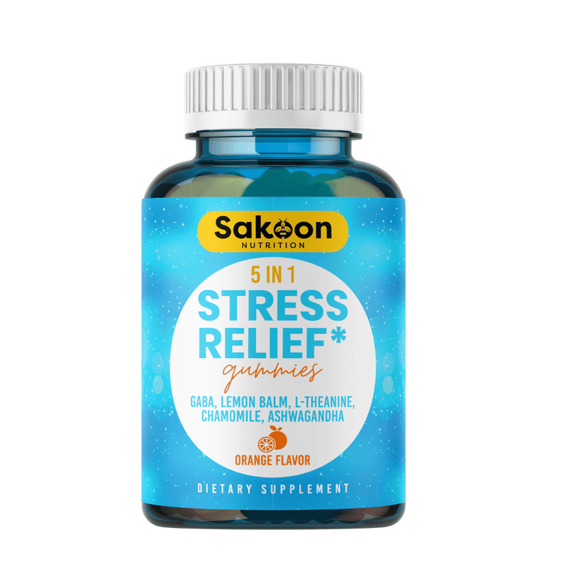 6 in 1 Stress Relief Gummies