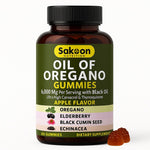 Oil Of Oregano, Black Seed Oil ,Elderberry & Echinacea Gummies