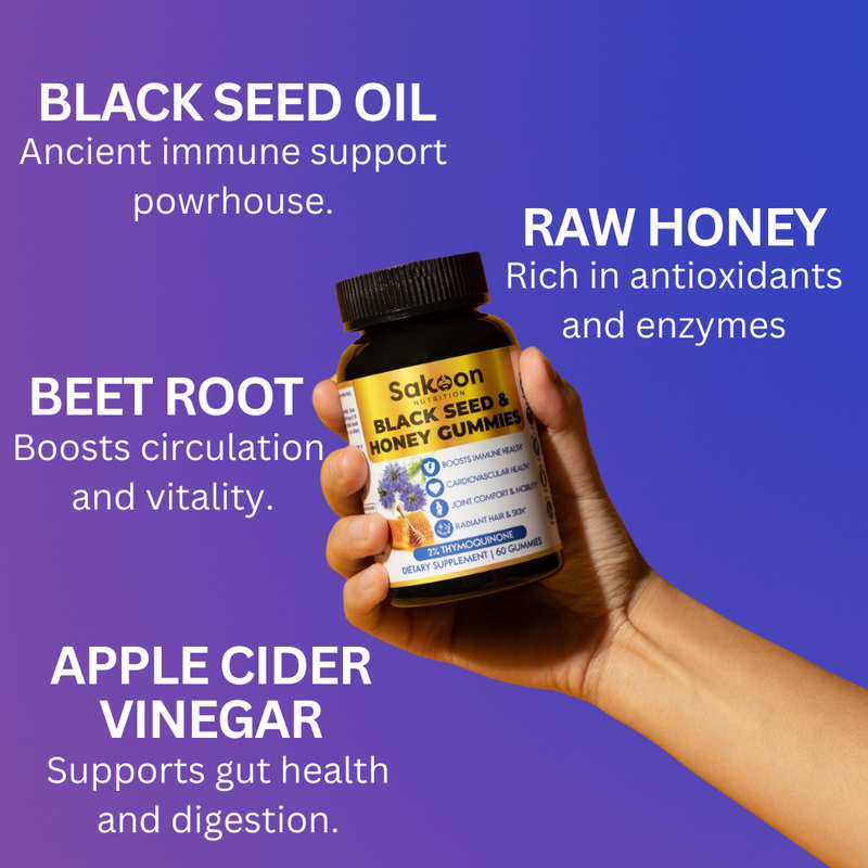 Black Seed Oil & Honey Gummies