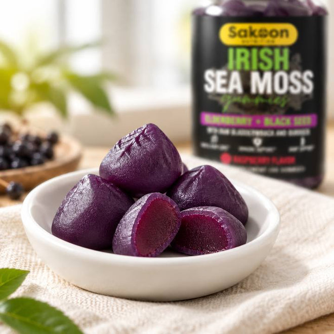 Sakoon pectin sea moss gummies