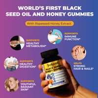 Black Seed Oil & Honey Gummies BOGO DEAL