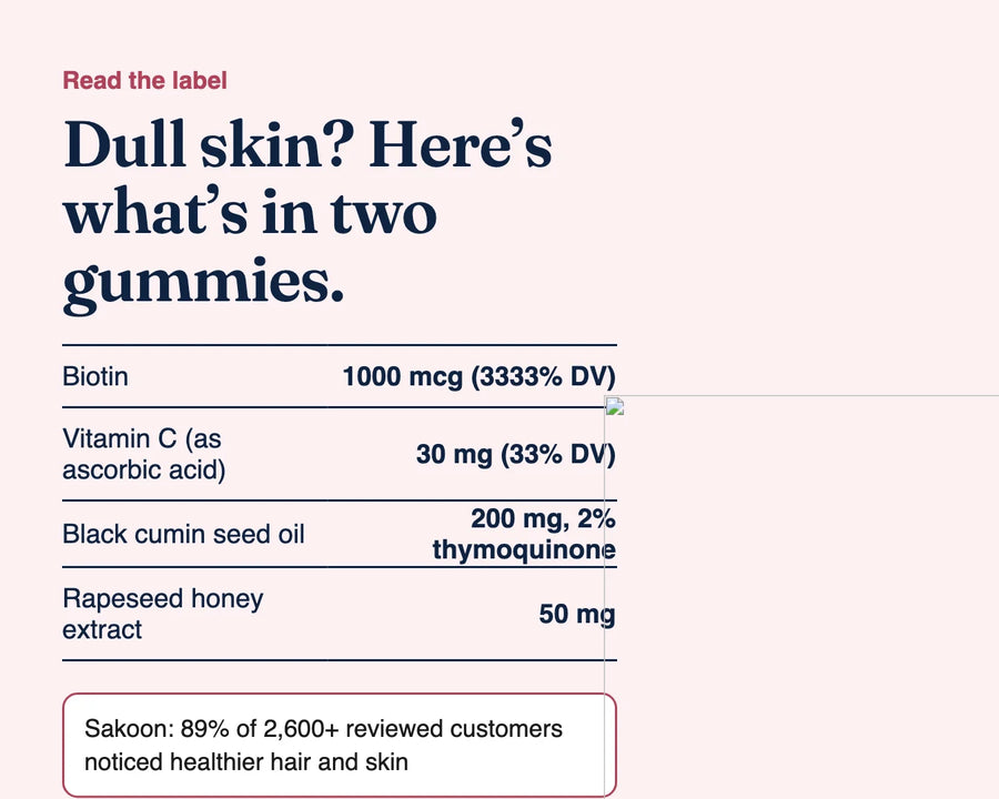 Black Seed Oil & Honey Gummies