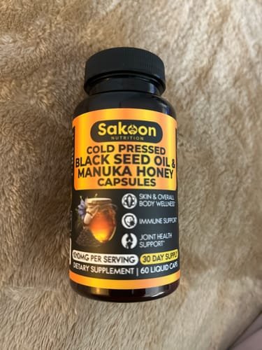 Customer photo of the capsules bottle