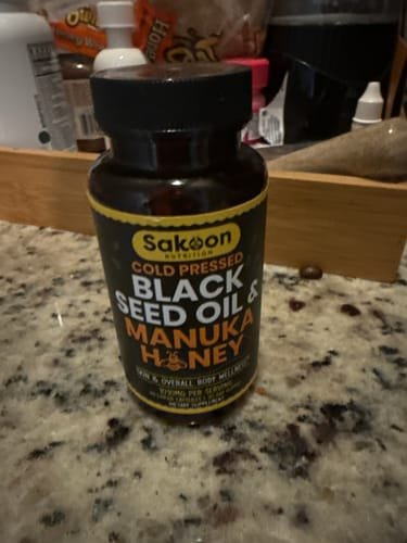 Customer photo on a kitchen counter
