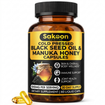 Black Seed Oil & Manuka Honey Capsules | Halal Immune Support