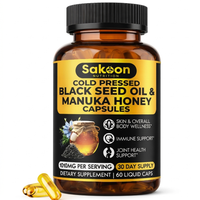 Black Seed Oil & Manuka Honey Capsules | Halal Immune Support