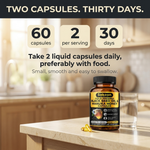 Black Seed Oil & Manuka Honey Capsules | Halal Immune Support