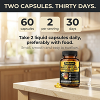 Black Seed Oil & Manuka Honey Capsules | Halal Immune Support