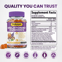 Sugar-Free Melatonin Sleep Gummies