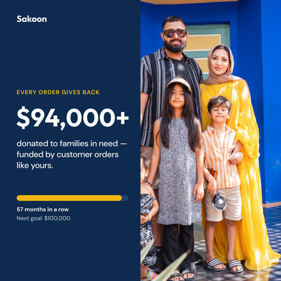 Over $94,000 donated to families in need