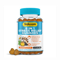 6 in 1 Stress Relief Gummies