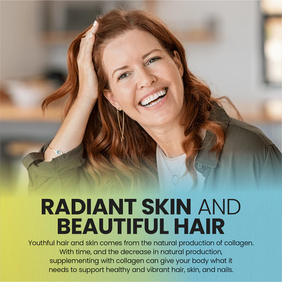 Halal Marine Collagen Gummies for Anti-Aging, Hair, Skin & Nails