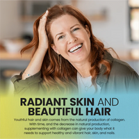 Halal Marine Collagen Gummies for Anti-Aging, Hair, Skin & Nails