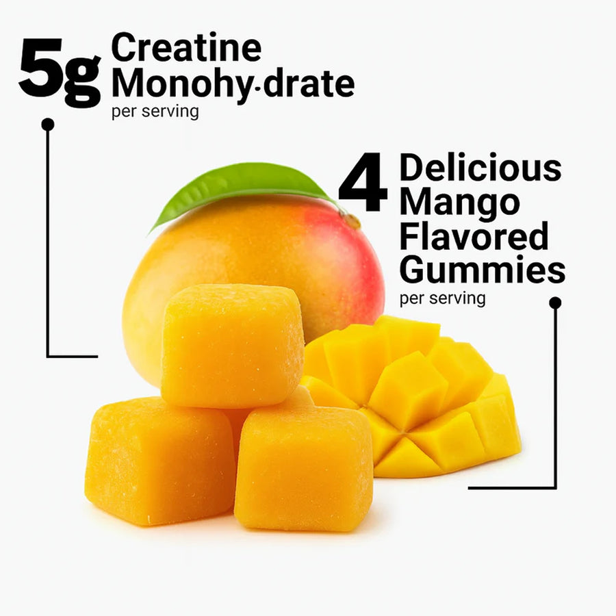 OVERSTOCK SALE 5000mg Creatine Monohydrate Gummies