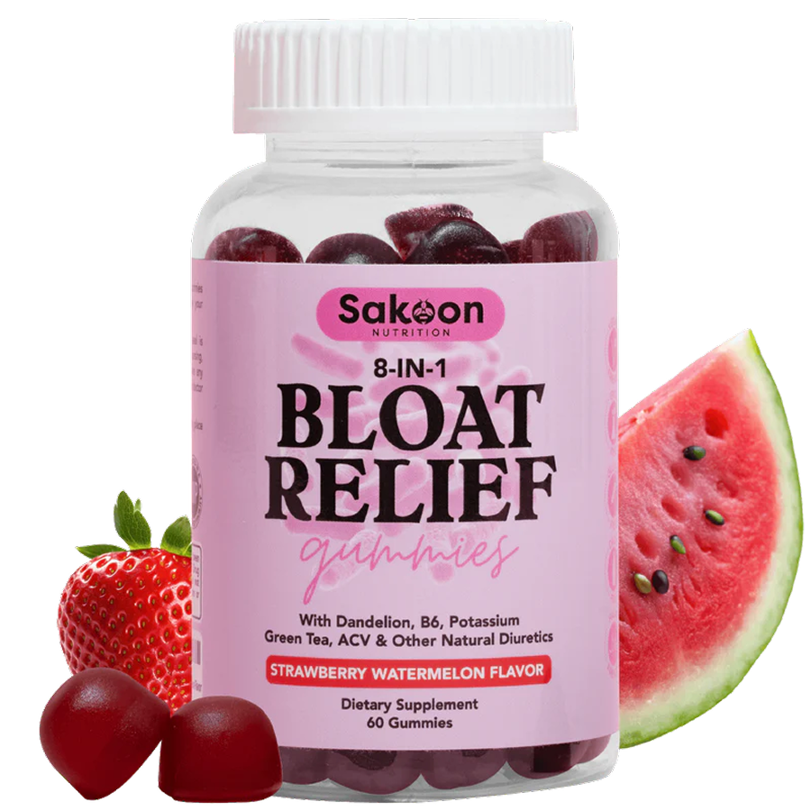 Bloating Relief Gummies - Green Tea, ACV, Dandelion, & More