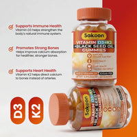 Sugar Free 5000 IU Vitamin D3 Gummies