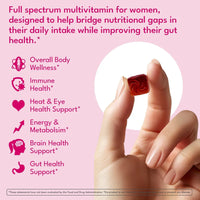 Women’s Multivitamin Gummies with Beauty, Energy & Digestive Support