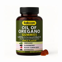 Oil Of Oregano, Black Seed Oil ,Elderberry & Echinacea Gummies
