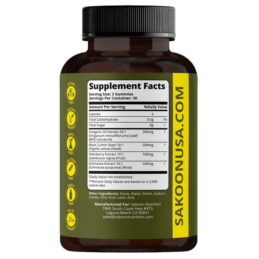 OVERSTOCK SALE Oil of Oregano Gummies