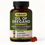 Oil Of Oregano, Black Seed Oil ,Elderberry & Echinacea Gummies