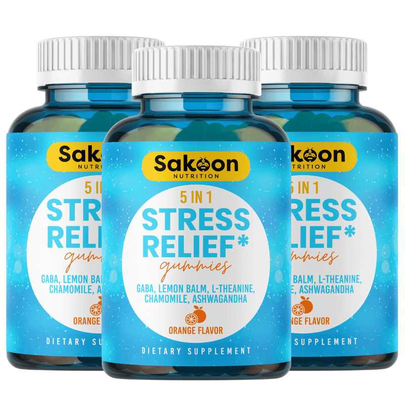 6 in 1 Stress Relief Gummies