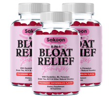 Bloating Relief Gummies - Green Tea, ACV, Dandelion, & More