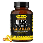 Black Seed Oil & Manuka Honey Capsules