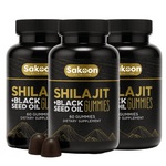 Himalayan Shilajit Gummies with Black Seed Oil