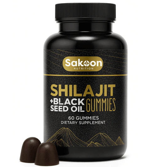 Himalayan Shilajit Gummies with Black Seed Oil